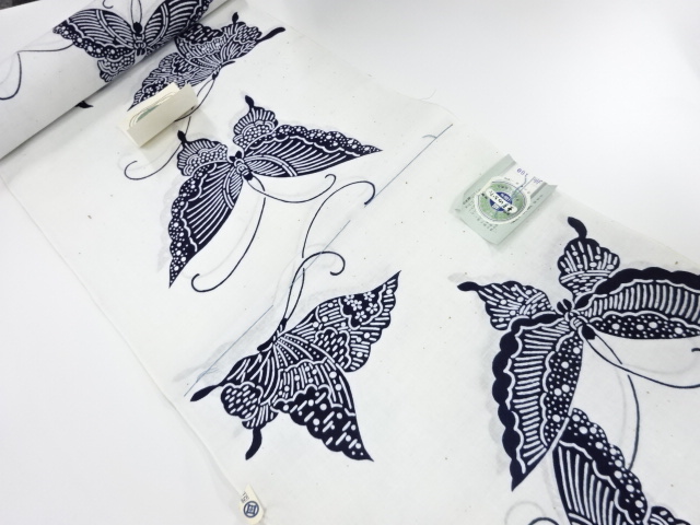 アンティーク　浴衣地反物